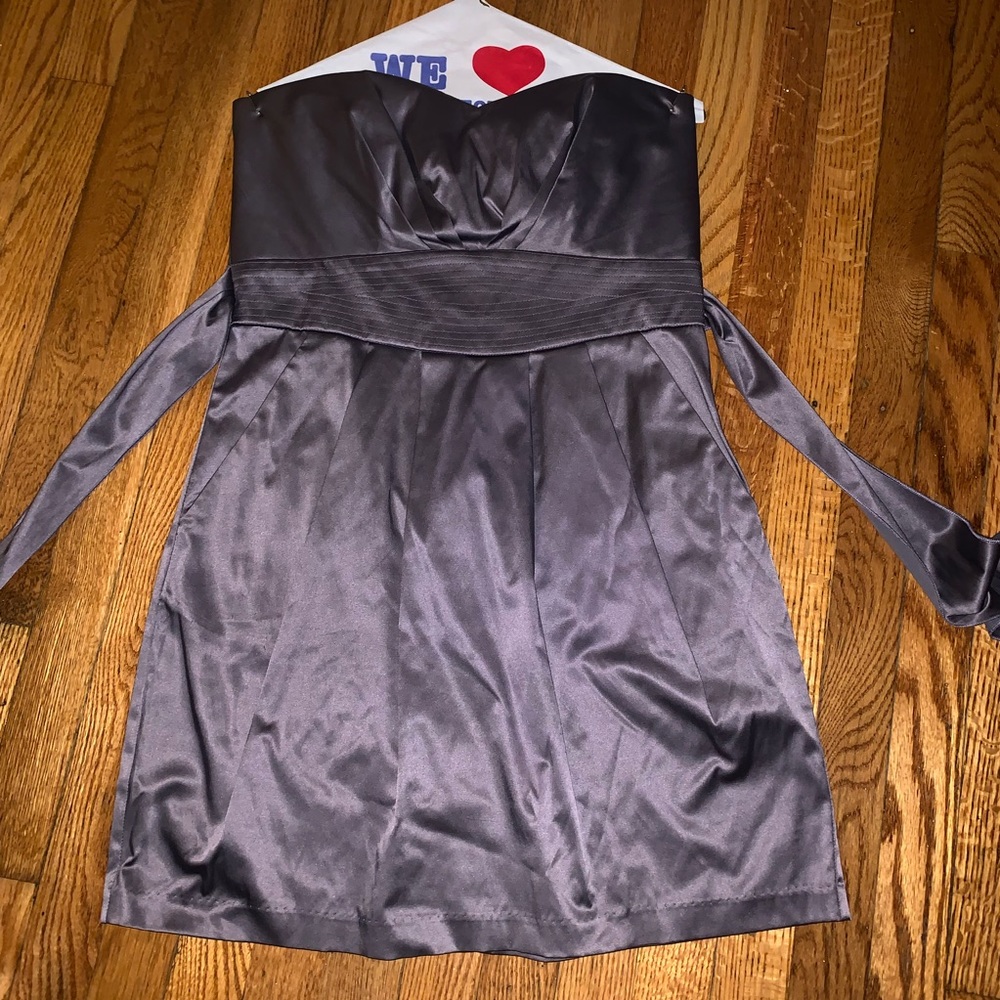 Short Silver Dress